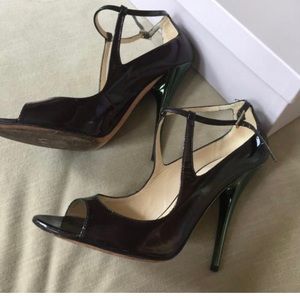Jimmy Choo Eliza Patent Leather Sandal